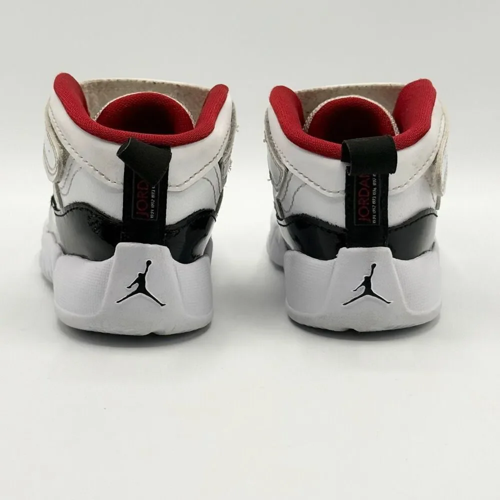 Nike Air Jordan Jumpman Two Trey DQ8433-106 Easy On Aplix Sneakers White Red Whi